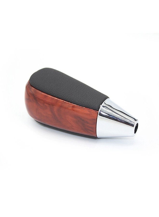 Automatic Gear Shift Knob Wood Grain for Toyota Land Cruiser 2007–2016 - Image 4